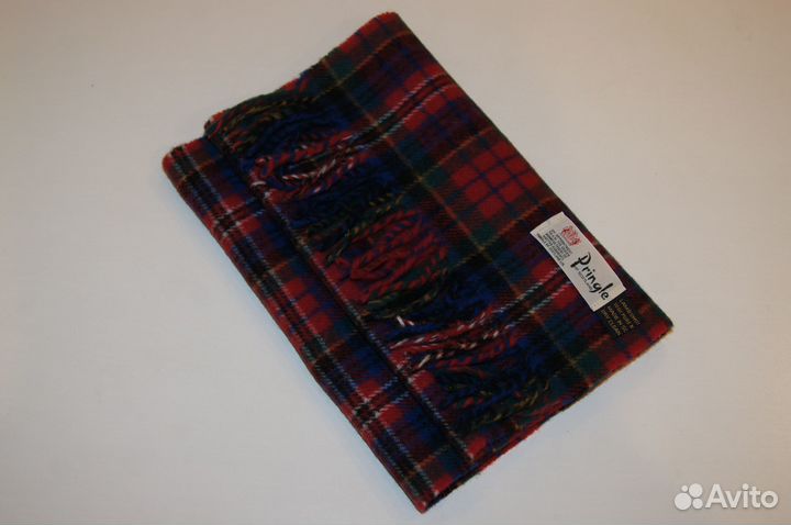 Pringle люксовый шарф ягнячья шерсть Шотландия