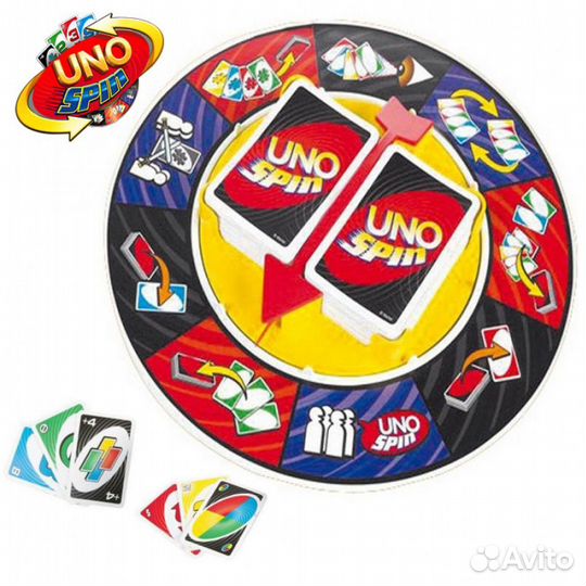 Настольная игра Уно Спин Uno Spin