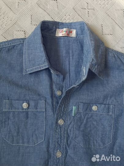 Рубашка для мальчика 122