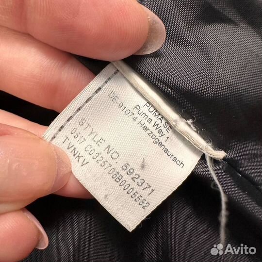 Мужской пуховик Puma, куртка с капюшоном Пума, ори