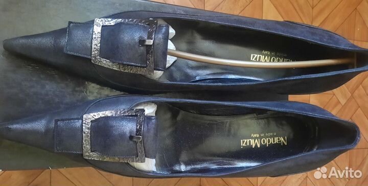 Туфли 37,5 размер натур. кожа,Nando Muzi,Италия