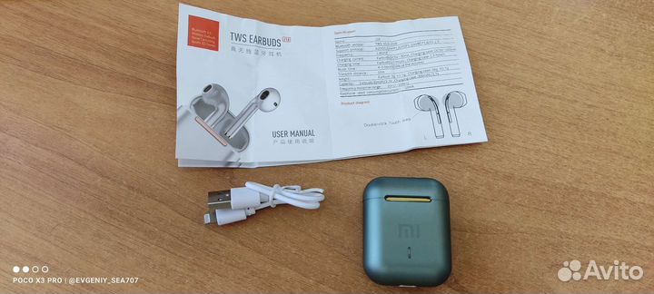 Беспроводные наушники TWS xiaomi J18