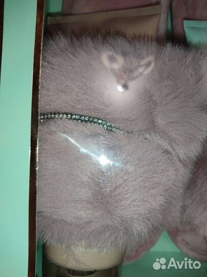 Меа Набор с розовыми тапочками