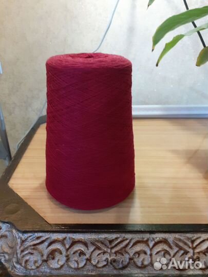 Пряжа бобинная Италия сток меринос кашемир