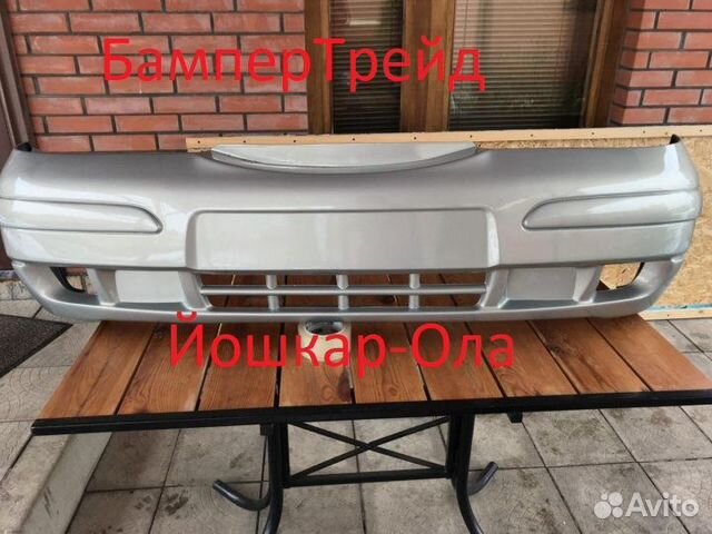 Бампер передний Ваз 2110-М (Купе) Серебристый690