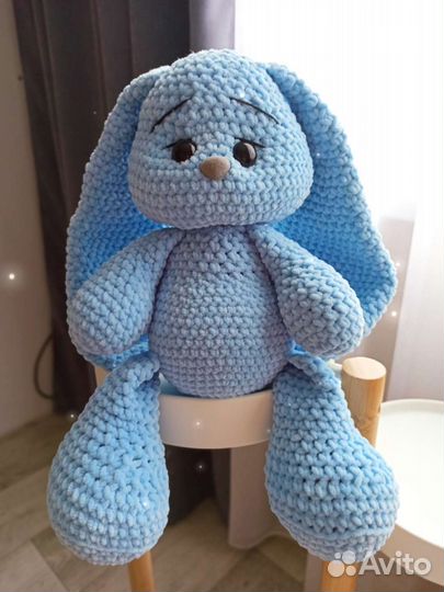 Плюшевые вязаные игрушки