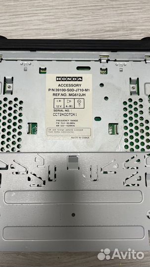 Магнитола Honda Accord CF6 39100s0dj710m1
