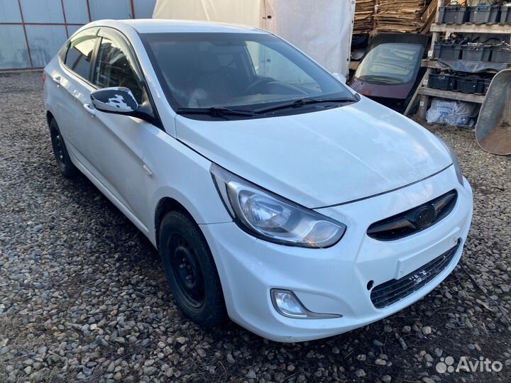 В разборе Hyundai Solaris 2014 G4FA 1.4L МКПП