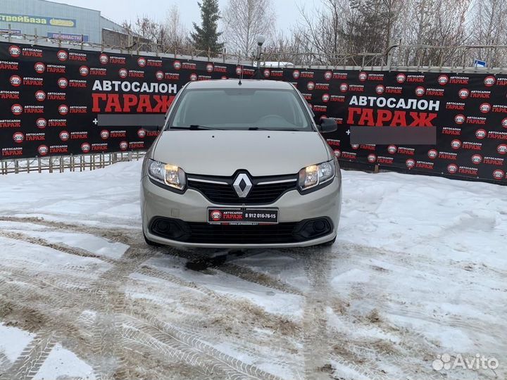 Renault Logan 1.6 МТ, 2017, 93 103 км