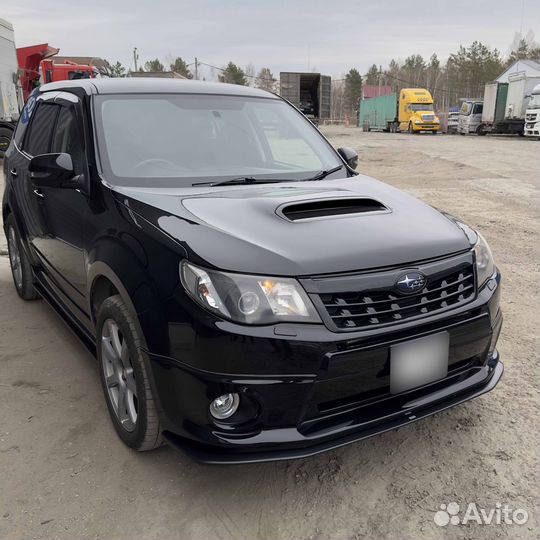 Передний сплиттер, губа Subaru Forester SH 07-13