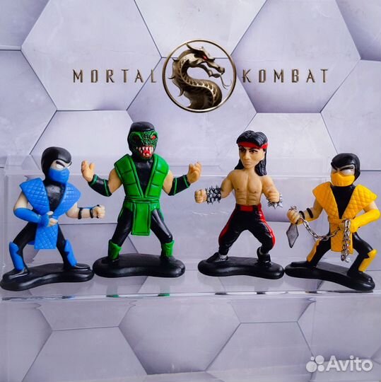 Фигурки из игры Mortal Kombat