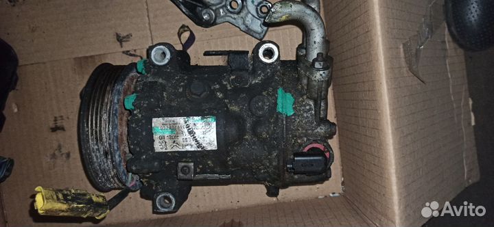 Компрессор кондиционера пежо партнер дизель 1.6