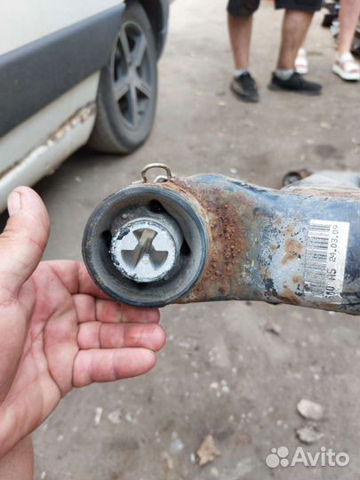 Балка задняя Volkswagen Polo 4.2007г