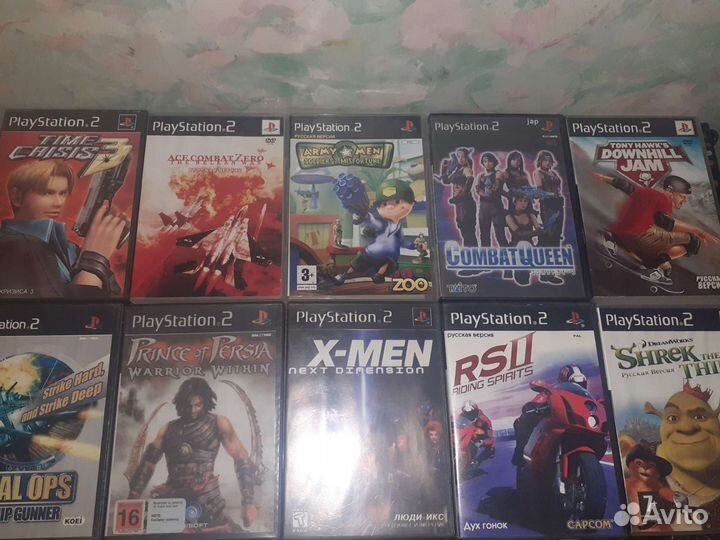 Игры на sony playstation 2