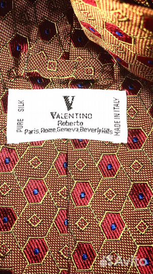 Галстук шелковый Valentino. Италия. Оригинал