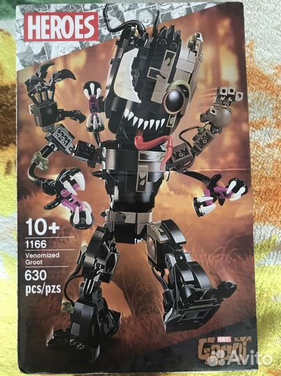 Конструктор лего фигурка веном-грут