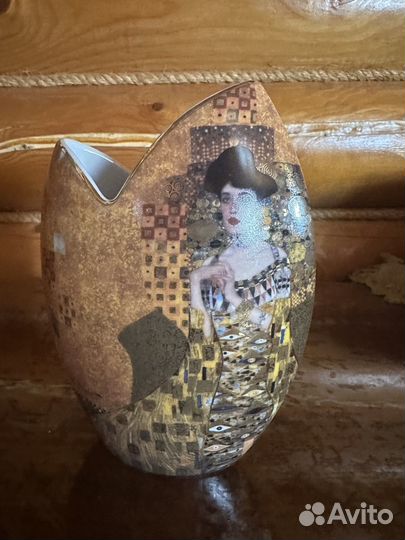 Густав Климт ваза Фарфоровая лимитированная