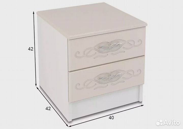 Тумба прикроватная Венеция быстрая доставка