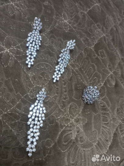 Серебряные серьги