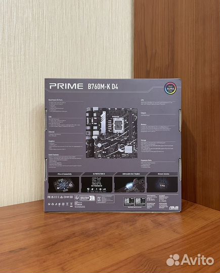 Материнская плата LGA1700 Asus Prime B760M-K D4