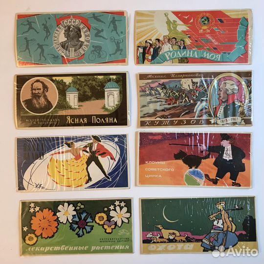 Наборы для коллекции «Спичечные этикетки»