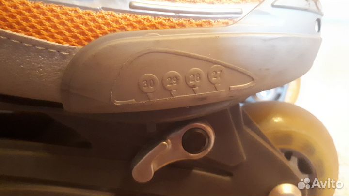 Ролики детские раздвижные 27-30 размер