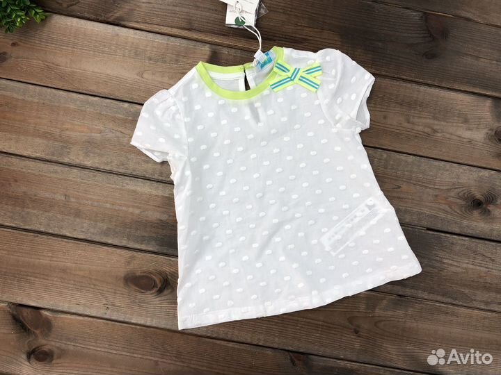 Платье футболка для девочки 68 74 Италия