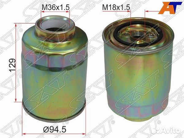 Фильтр топливный toyota hilux surf