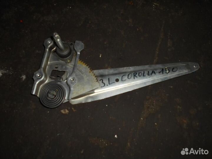 Стеклоподъемник механ.задний левый toyota Coroll