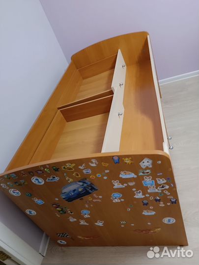 Детская кровать от 3 лет с бортиками