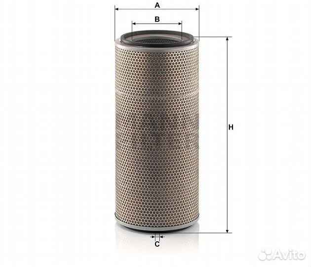 Mann-filter C 27 1397 - Фильтр воздушный