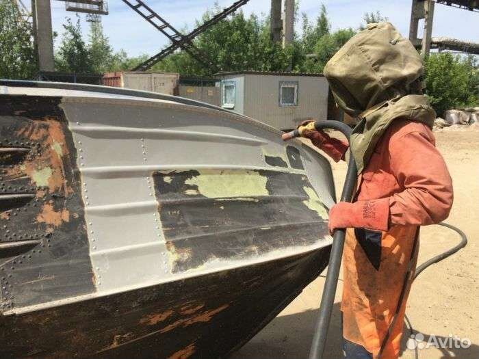 Пескоструйная обработка очистка