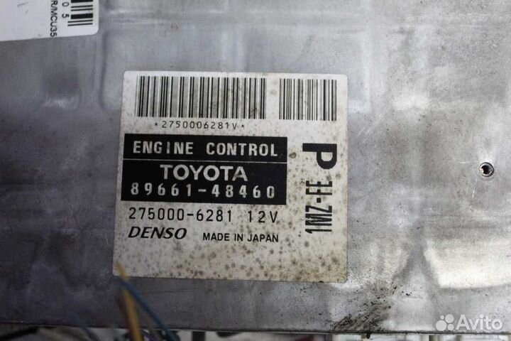 Блок EFI toyota 1MZ-FE harrier MCU35W MCU36W 89661