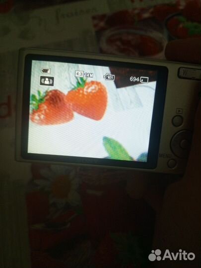 Компактный фотоаппарат sony cyber shot