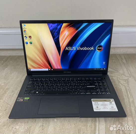 Asus Vivobook Pro 15 (Ryzen 5 5600/ RTX 3050/16гб)