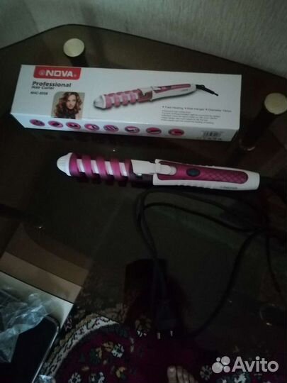 Керамические спиральные шипцы для волос