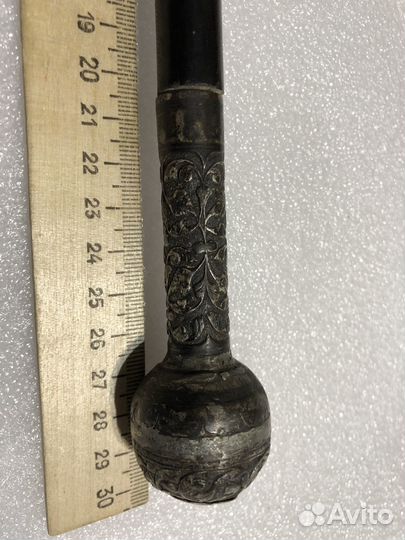 Трость серебро Чернь Кавказ