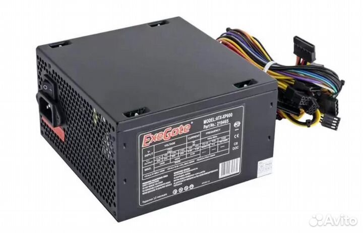 Блок питания ExeGate XP600 600W