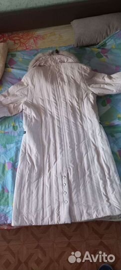 Куртка-пальто утеплённая(осень-весна) 52-й размер