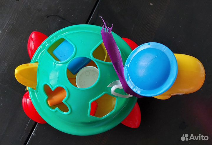 Развивающие игрушки черепаха сортер