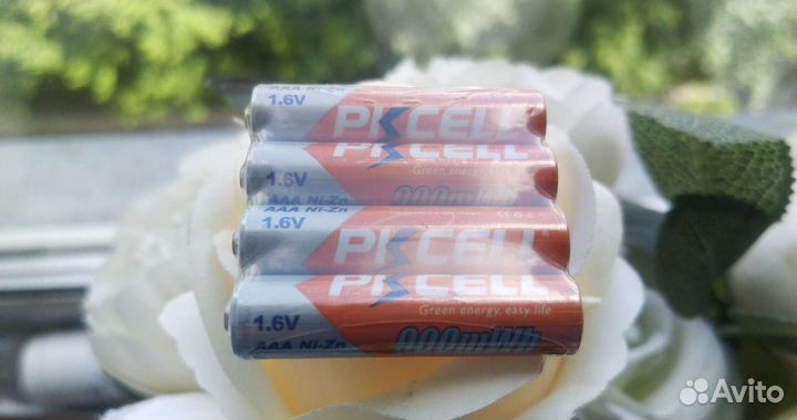 Pkcell AAA, AA аккумуляторы 1,2В Ni-MH