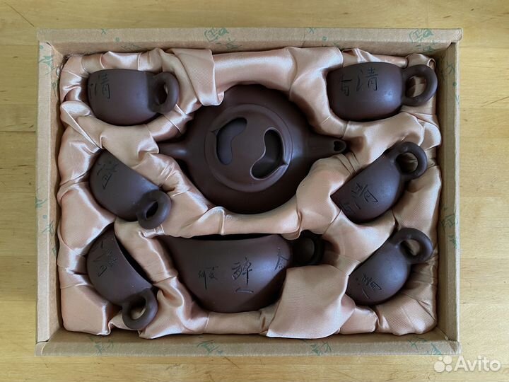 Глиняный церемониальный чайный набор подарок