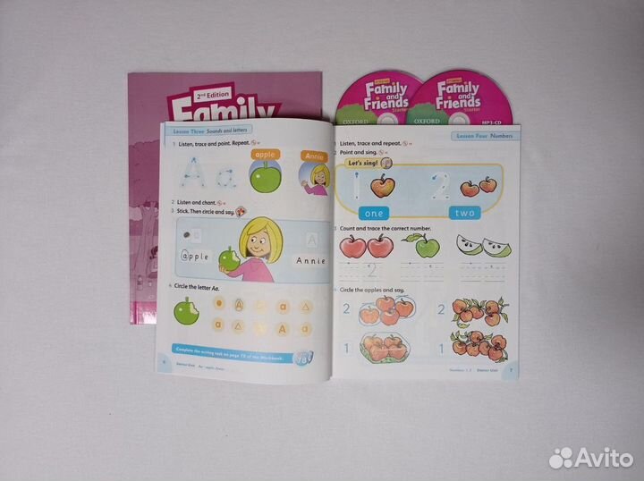 Family and friends starter/ (WB,CB,CD) новый