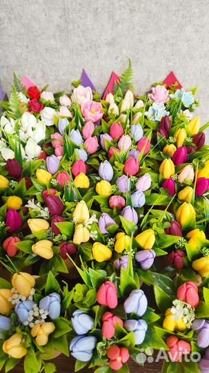 Букет из мыла