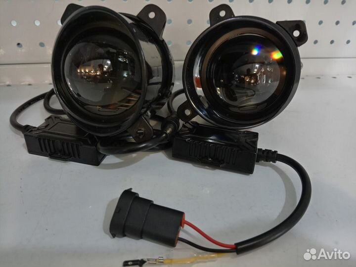 Противотуманки LADA Largus bi-led ближний +дальний