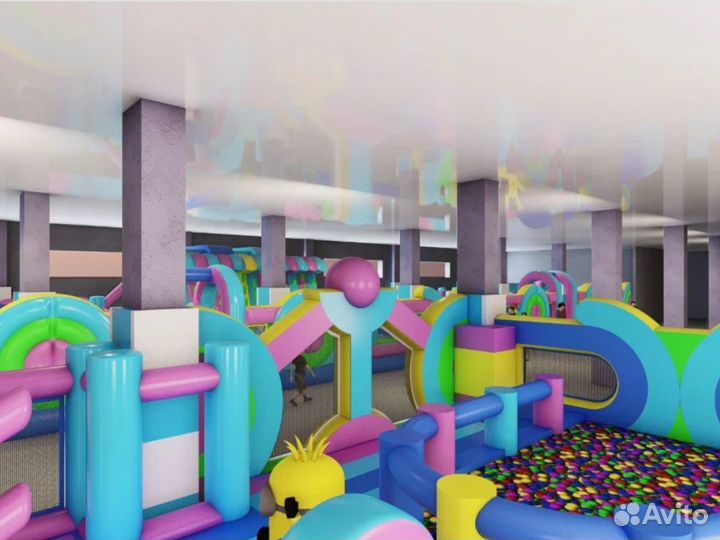 Надувной парк / Большой батут