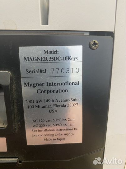 Счетная машинка для денег Magner 35s