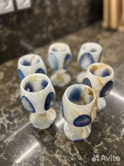 Бокалы из оникса