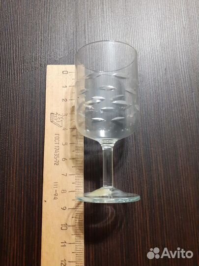 Хрустальные рюмки на ножке СССР