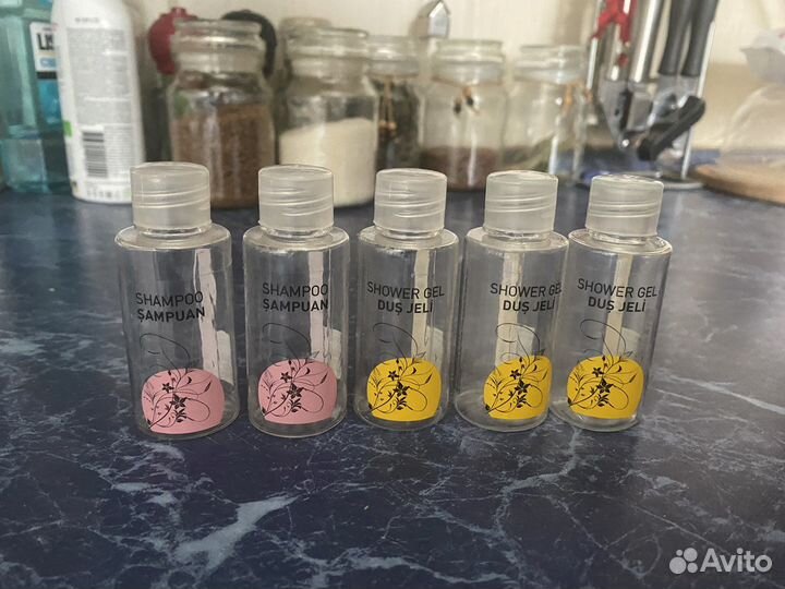 Емкость для шампуней в дорогу 40 мл